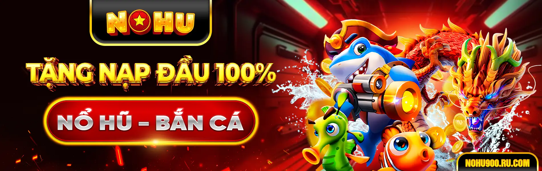 banner 2 tặng 100% nạp đầu